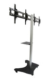 Modular TV Cart Dual Horizontal Modal UPT2  - 5