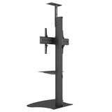 Heavy Duty TV Floor Stand Mount Bracket For TV Size up to 65 inch , LED Adjustable Height (Without wheels) Flat Screen Television Base Stand, (RKF)