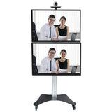 LCD Dual TV Floor Stand Vertical (UPT2V)  - 1
