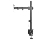 Monitor Desk Mount Stand Full Motion Swivel Monitor Arm for 17''-27'' Computer Monitor, (EC-MM)