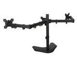 Desktop Triple LCD Monitor Three LCD Arm Monitor Mount Stand Adjustable 3 Screens Fit for 10"-27" Max Support, (EF003)