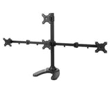 Quad LCD Monitor Freestanding Desk Stand 3+1 (4MSFH)