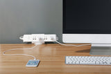 Clamp On Power Strip Holder I Organise your desk and put your power strip where you need it