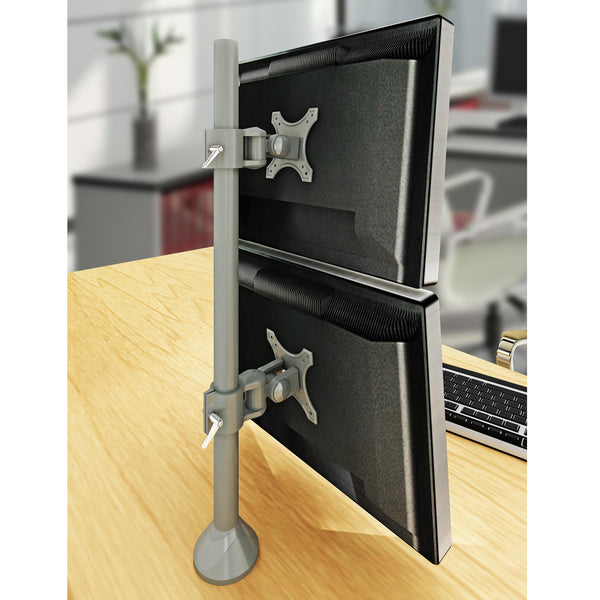 Dual Monitor Stand - Fix Type & Vertical (2MS-FTV)  - 1