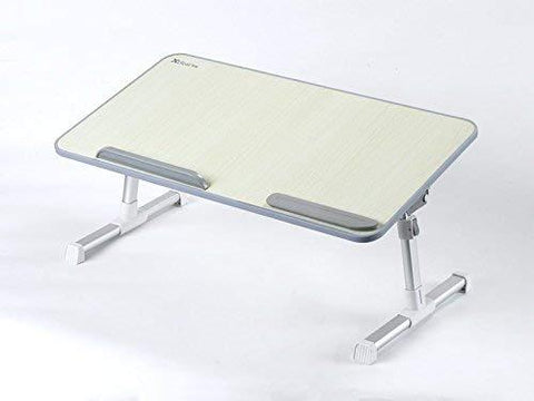 Adjustable Laptop Table, Portable Standing Bed Desk, Foldable Sofa Breakfast Tray, Notebook Stand Reading Holder for Couch Floor