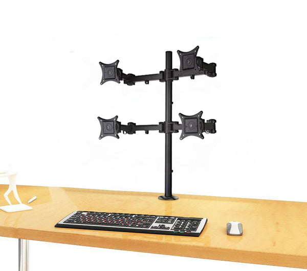 Premium Four Monitor Stand - Fix Type (4MS-FTP)