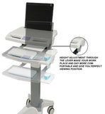 Laptop Medical Cart (HSC04E)