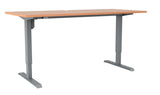 Combo of Conset (Denmark) 501-33 Electric Height Adjustable Desk with Ergonomic Adjustable Rolling Active Chair, (501-33+R4008)