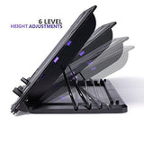 laptop cooling stand with silent fan 