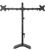 Fully Adjustable Extra Tall Dual LCD Monitor Desk Mount, Fits 2 Screen up to 27 inch, Weight up to 10 kg per arm, Black (EC2L)