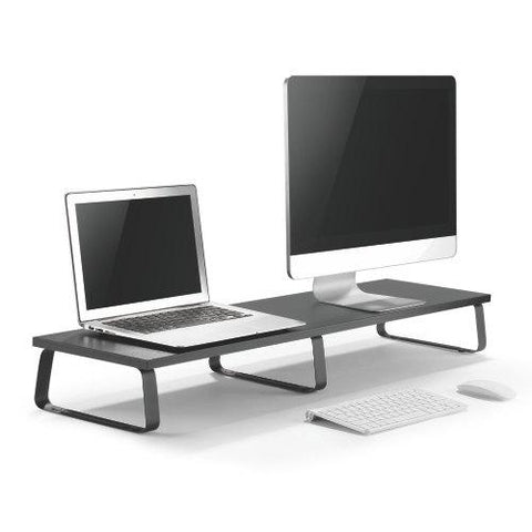 Particle Board Desktop Monitor Stand-dual Screen Option (RS002)