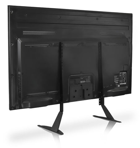 Universal TV Stand Base, Table top Pedestal Mount Fits 32 37 40 42 47 50 55 60 inch LCD LED Plasma TVs, 110 Lb Capacity (RS201)