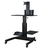 Sit Stand Workstation by Gas Lift GMCT09