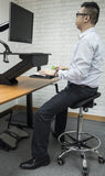 Ergo Sit-Stand Seat / Stool (with seat tilting), (RSB)