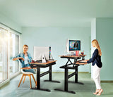 Electric Height Adjustable Desk, Sit-Stand Desk Base, Height Adjustable Ergonomic Studio Desk Workstation - Black (ETRC)