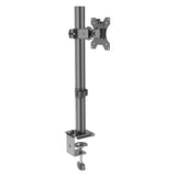 Single Monitor Mount for 13-32 Inch Computer Screens, Improved LCD/LED Monitor Riser, Height/Angle Adjustable Single Desk Mount Stand, Holds up to 17.6lbs, 5 Years Warranty (RCMM)