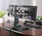 Premium Dual Monitor Stand -  Freestanding (2MS-FHW)  - 17