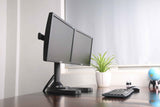 Premium Dual Monitor Stand -  Freestanding (2MS-FHW)  - 24