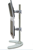 Dual Monitor Stand - Freestanding & Vertical (2MS-FV)  - 3