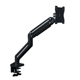 Heavy-Duty Full Aluminum Premium Gas-Spring Monitor Mount Arm for Single Screen 13 to 39 Inch - Black (LMSGB)