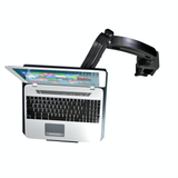 Full Motion Swivel Laptop Desk Stand with Gas Spring Arm - Height Adjustable Notebook Riser (NAG)