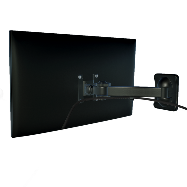 Full Motion Articulating Monitor Wall Mount, Wall Bracket with VESA 75*75 or 100*100mm Compatible, Holds up to 10 Kgs (R177)