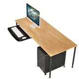 Premium Extra Wide 28” Pull-out Keyboard tray with Wrist Rest, (R46)