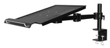 Fully Adjustable Extension with C-Clamp Single Laptop Notebook Desk Mount Stand, Black (RCLAPTOP)