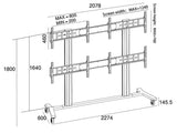LCD Video Floor Stand (VS-F4)  - 5