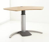 Scandinavian design Danish Single Leg Electric Desk (Conset Make 501-19 )