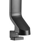 Dual 17" - 27" VESA Height Adjustable Screen Monitor Mount for Standing Desk Converter - Black (2MCT2)
