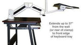 Keyboard / Monitor table/Wall mount LMS-C  - 10
