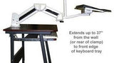 Keyboard / Monitor table/Wall mount LMS-C  - 10